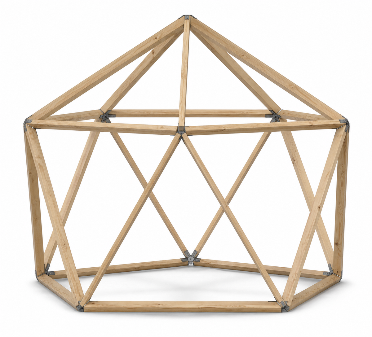 Thunder Domes: 1V Geodesic Dome Hub Kit – Thunder-Domes