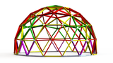 Thunder Domes: 3V Geodesic Dome Hub Kit