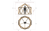 Thunder Domes: 1V Geodesic Dome Hub Kit