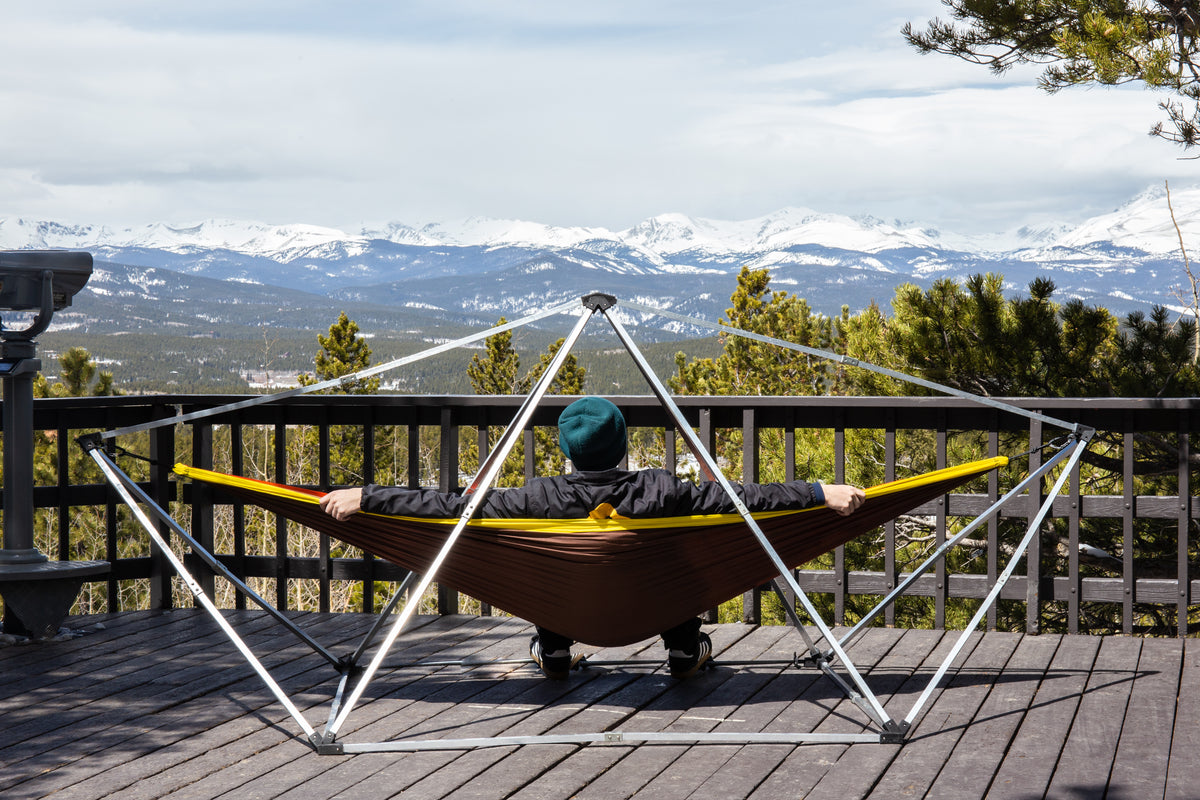 Hang Solo: Lite Portable Hammock Camping Stand - Main Image