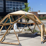 Thunder Domes: 2V Geodesic Dome Hub Kit