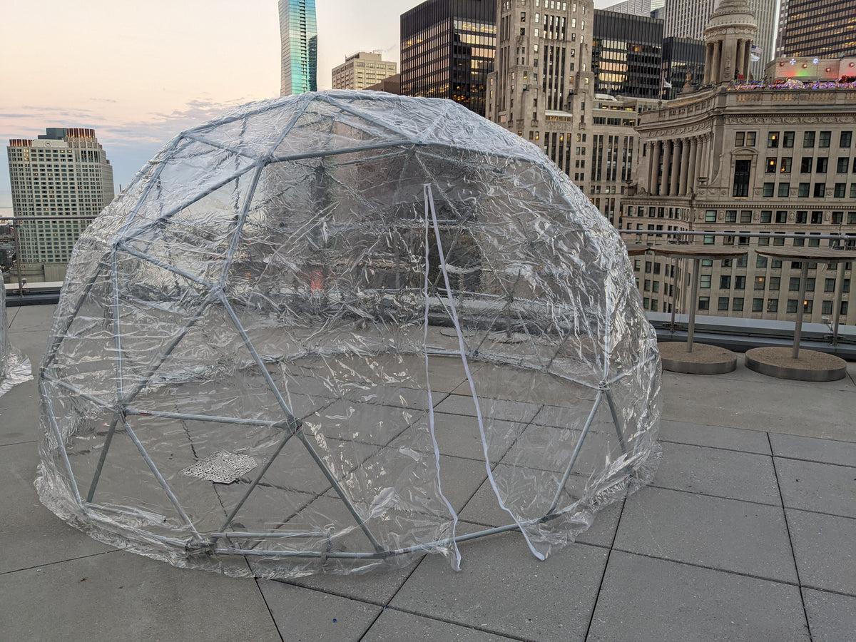 4 Meter - 3V Dome w/ Cover – Thunder-Domes