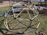 Thunder Domes: 2V Geodesic Dome Hub Kit