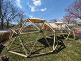 Thunder Domes: 2V Geodesic Dome Hub Kit