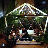 Thunder Domes: 1V Geodesic Dome Hub Kit