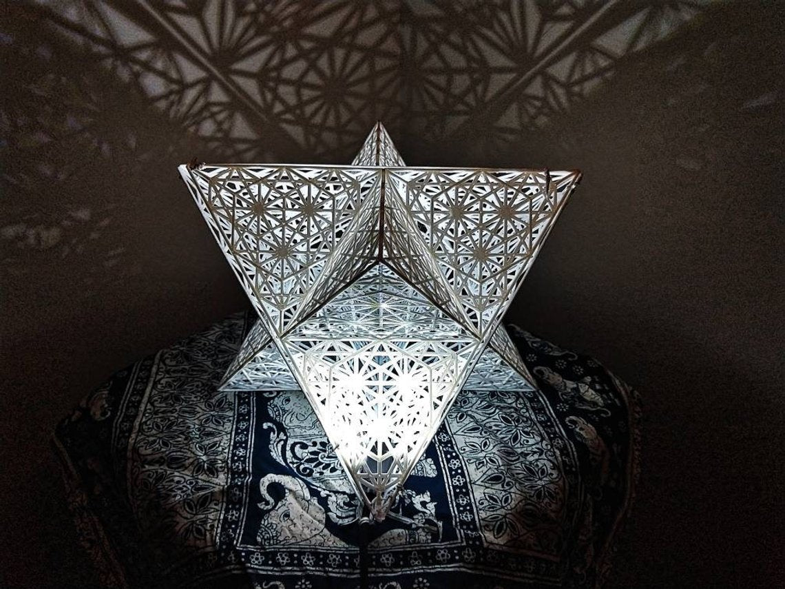 Tetrahedron Infinity Mirror – Thunder-Domes