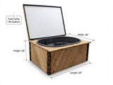Cedar-Clad Off-Grid Wood Fired Pellet Soaking Tub / Cold Plunge (2-Person)