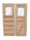 Customizable Cedar Sauna Door