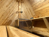 Personal Cedar Honeycomb Sauna by Thunder Domes