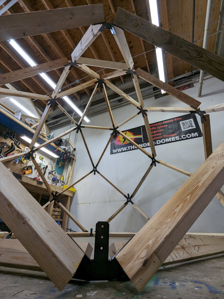 Zome Building Kit Thunder Domes: Zome Dome Hub Kit – Thunder-Domes