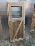 Customizable Cedar Sauna Door