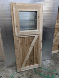 Customizable Cedar Sauna Door