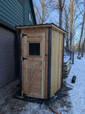 Customizable Cedar Sauna Door