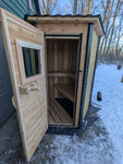 Customizable Cedar Sauna Door