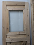 Customizable Cedar Sauna Door