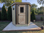 Hex Sauna - Personal Cedar Sauna (4-5 Person)