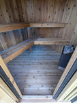Hex Sauna - Personal Cedar Sauna (4-5 Person)