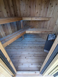 Hex Sauna - Personal Cedar Sauna (4-5 Person)