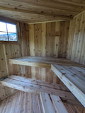 Hex Sauna - Personal Cedar Sauna (4-5 Person)