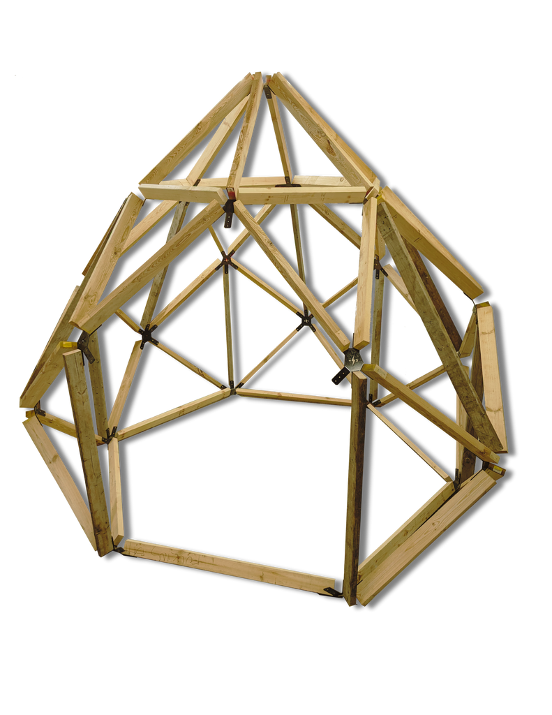 Zome Building Kit Thunder Domes: Zome Dome Hub Kit – Thunder-Domes