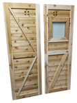 Customizable Cedar Sauna Door