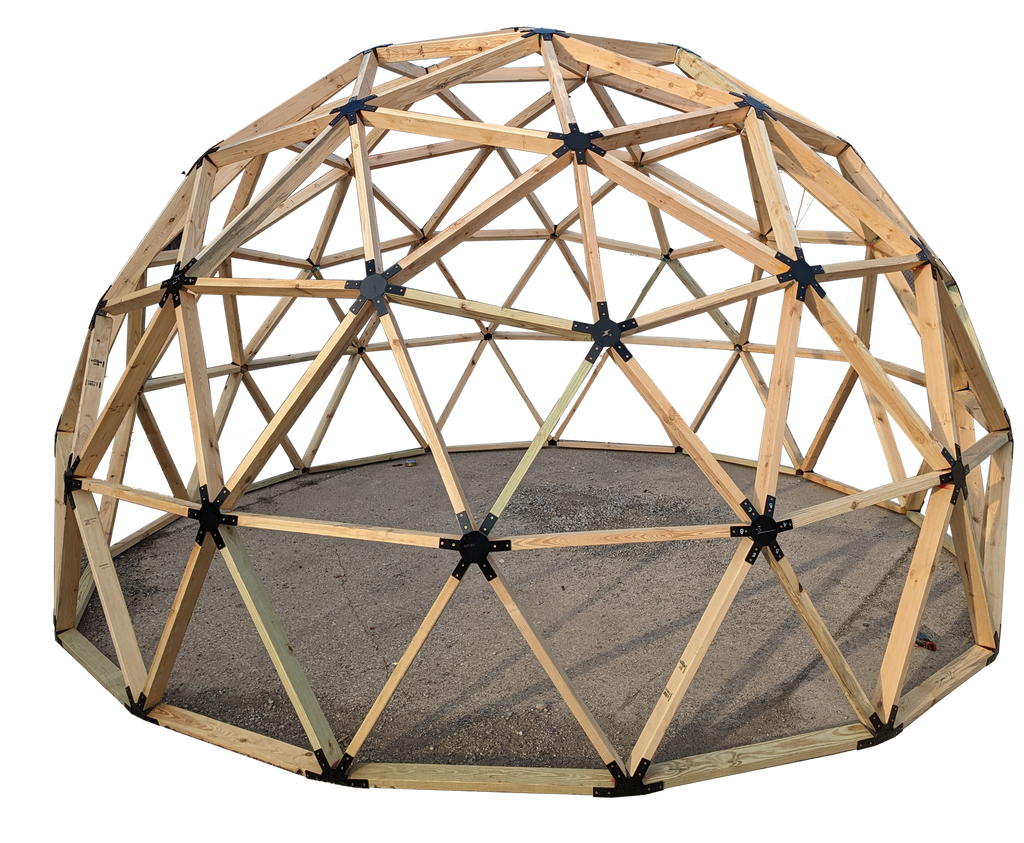 Thunder Domes: 3V Geodesic Dome Hub Brackets - DIY Metal Connector Kit –  Thunder-Domes