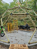 Thunder Domes: 3V Geodesic Dome Hub Kit