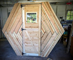 Customizable Cedar Sauna Door