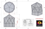 1V Geodesic Igloo Dome