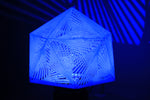 1V Shadow Lamp Sacred Geometry Glow in the Dark RGB LED w/ Controller