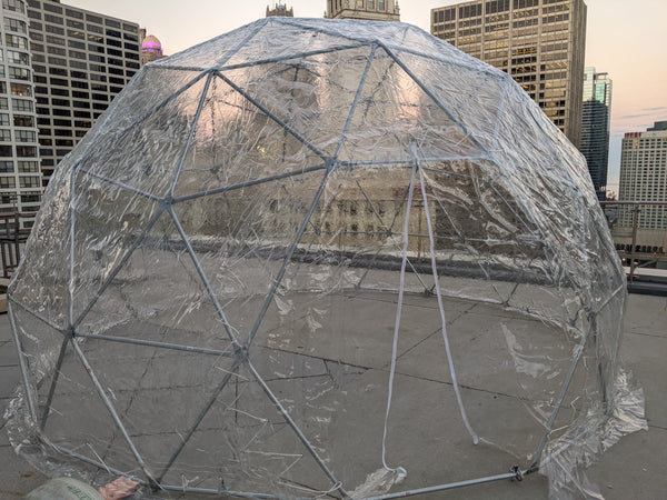 5 Meter (16.3ft) - 3V Dome w/ Cover – Thunder-Domes