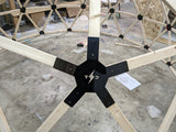 Thunder Domes: 3V Geodesic Dome Hub Kit