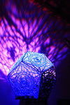 12 Sided Shadow Lamp Shade Sacred Geometry Pattern With RGB LED Light and Controller